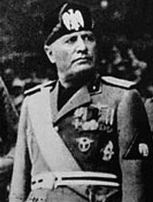 Benito Mussolini grafika