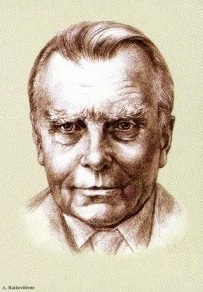 Czesław Miłosz grafika