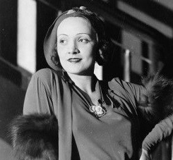 Marlene Dietrich grafika