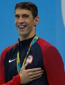 Michael Phelps grafika
