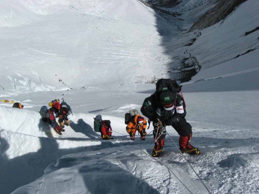 Rekordowa ilość wspinaczy na Mount Everest